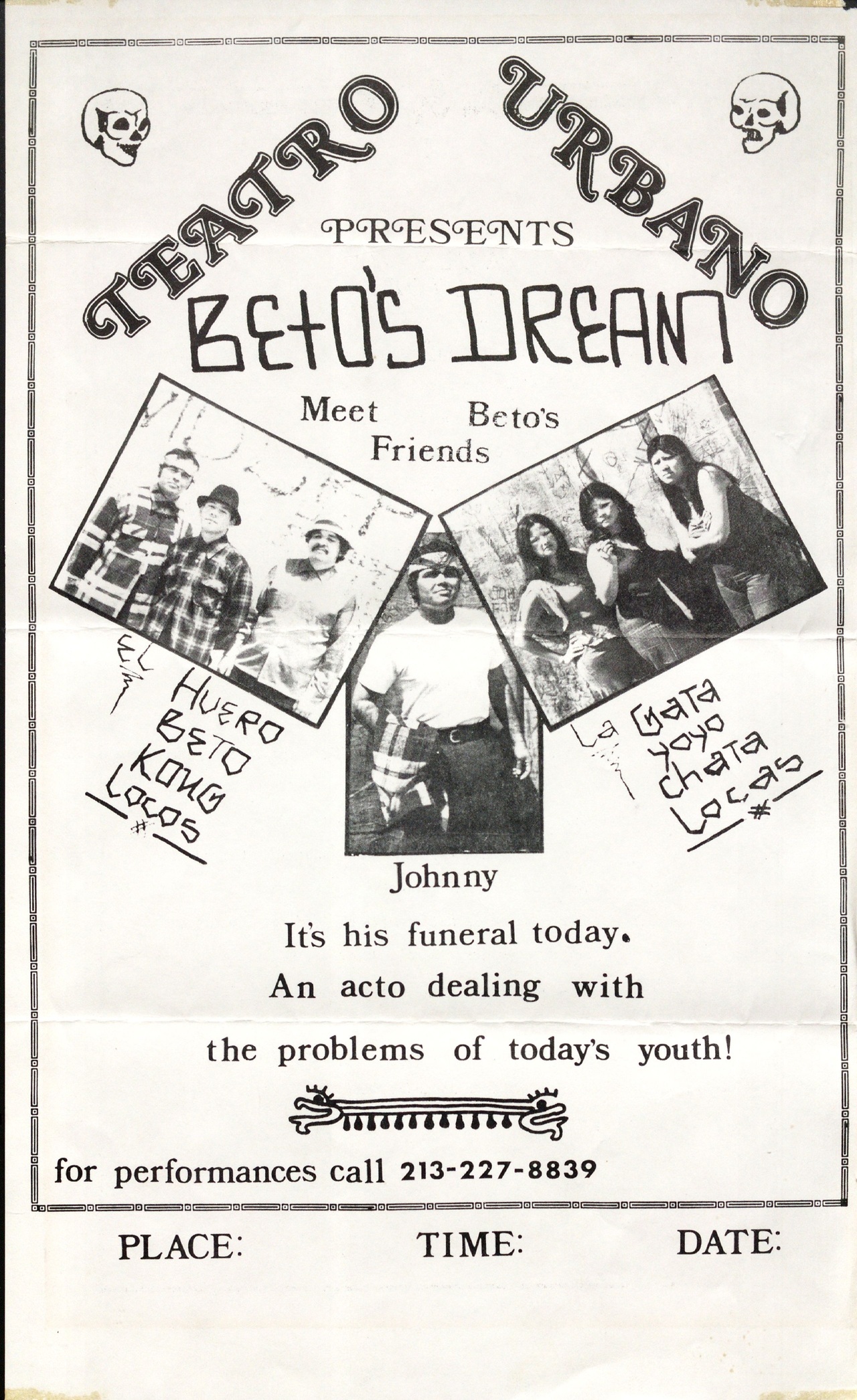 Teatro Urbano presents Beto's Dream<br><br>Teatro Urbano presenta Beto's Dream [El sueño de Beto]