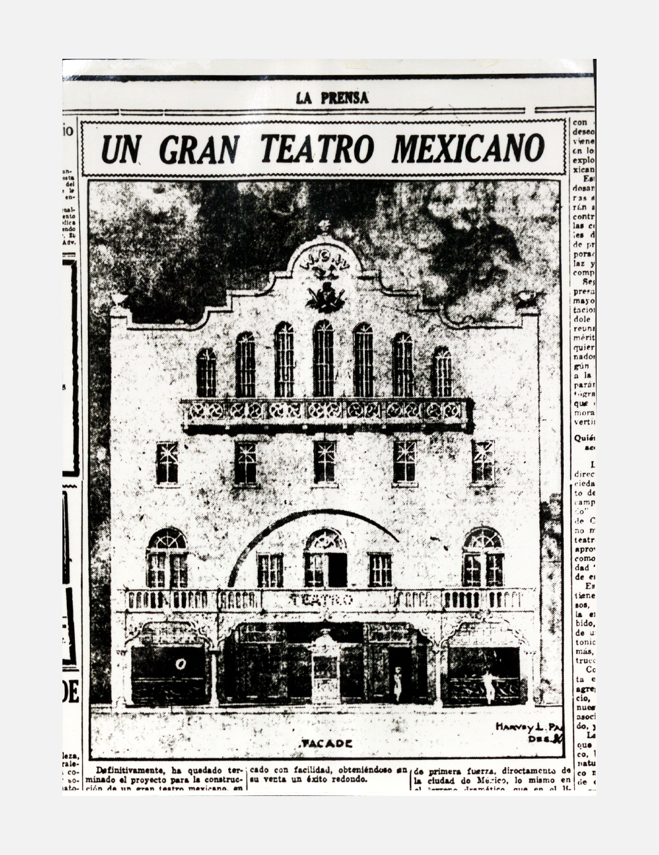 Un gran teatro Mexicano<br><br>A Grand Mexican Theater