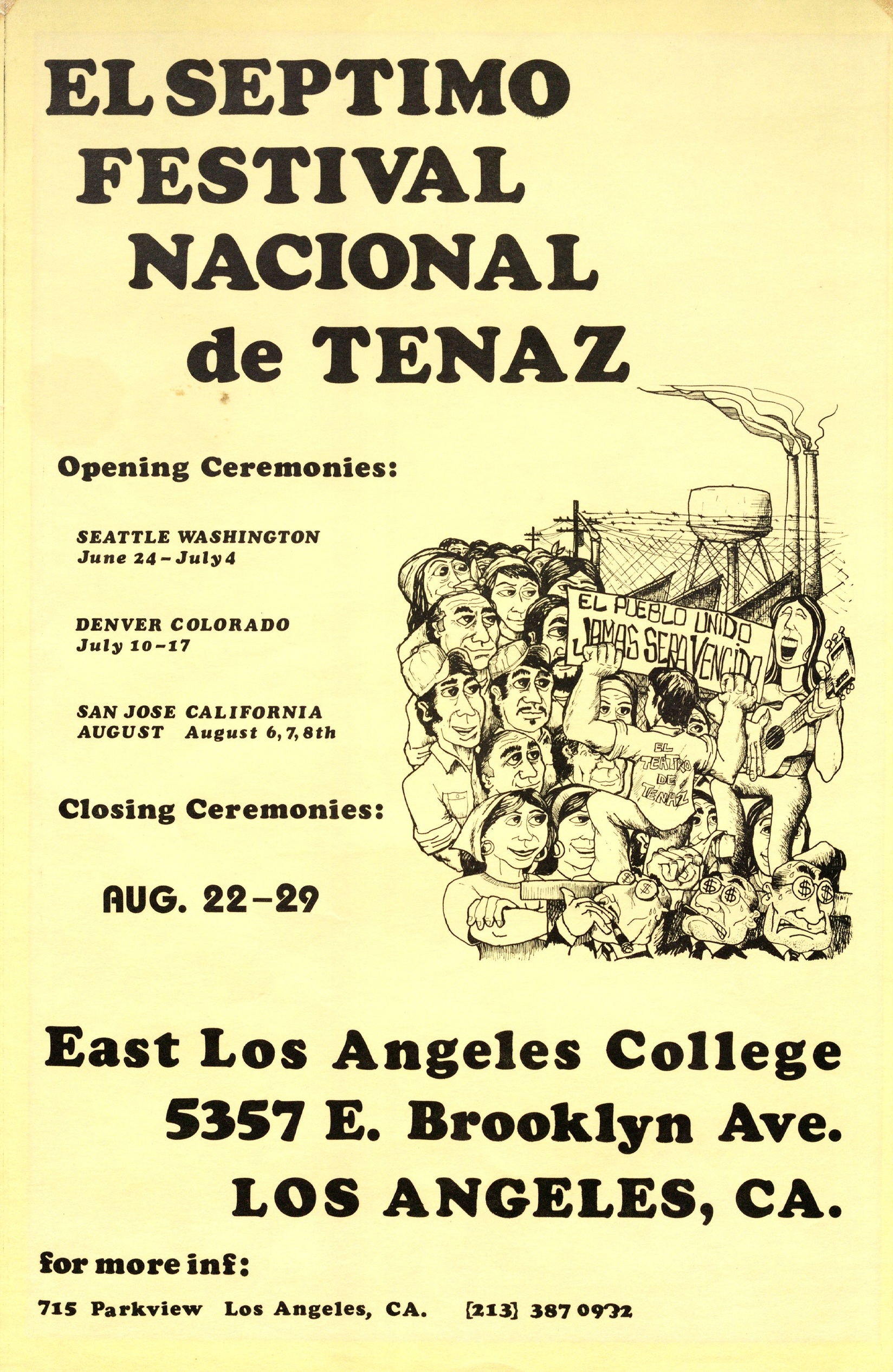 El Séptimo Festival Nacional de Tenaz<br><br>The Seventh National Tenaz Festival